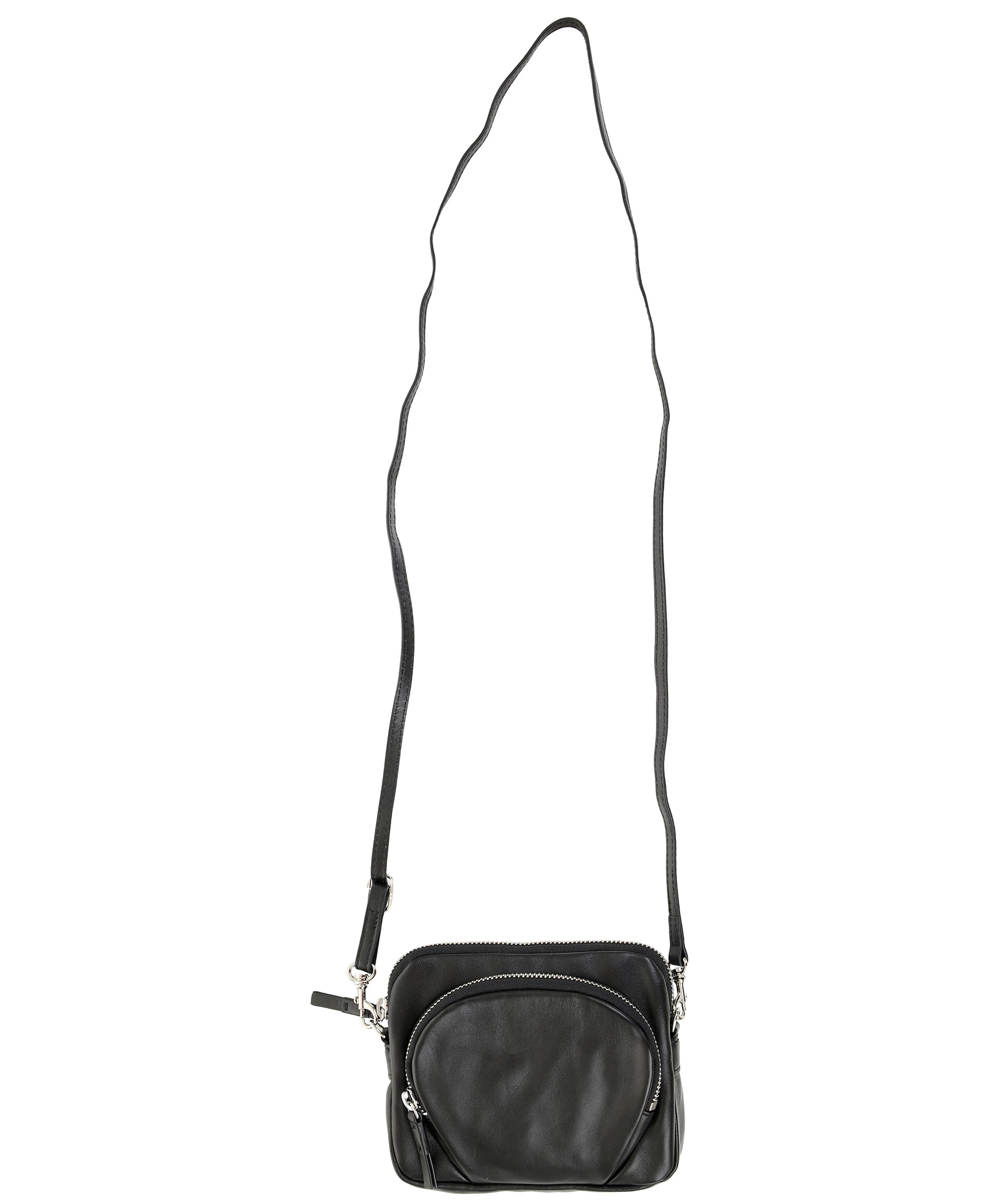 Handla Mini leather bag Svart hos Johnells.se 26118 1433