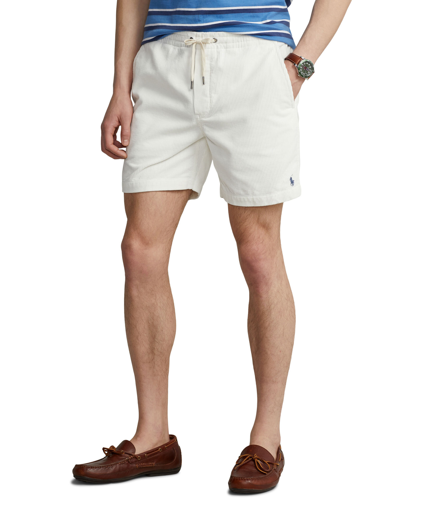 white polo ralph lauren shorts